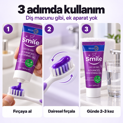 Mor Diş Beyazlatma Jeli · 50 ml